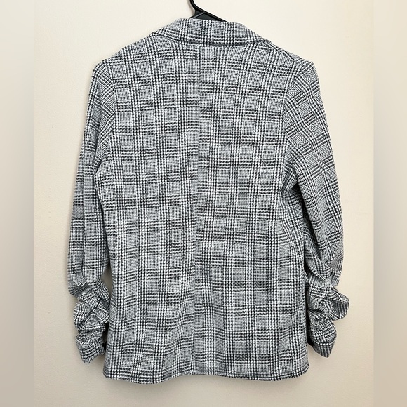 Blazer Black and White Plaid‎ - Picture 5 of 7